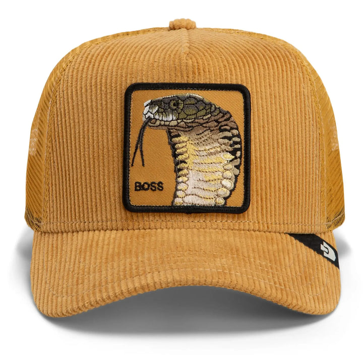 Goorin Bros Corduroy Boss Cap - Amber