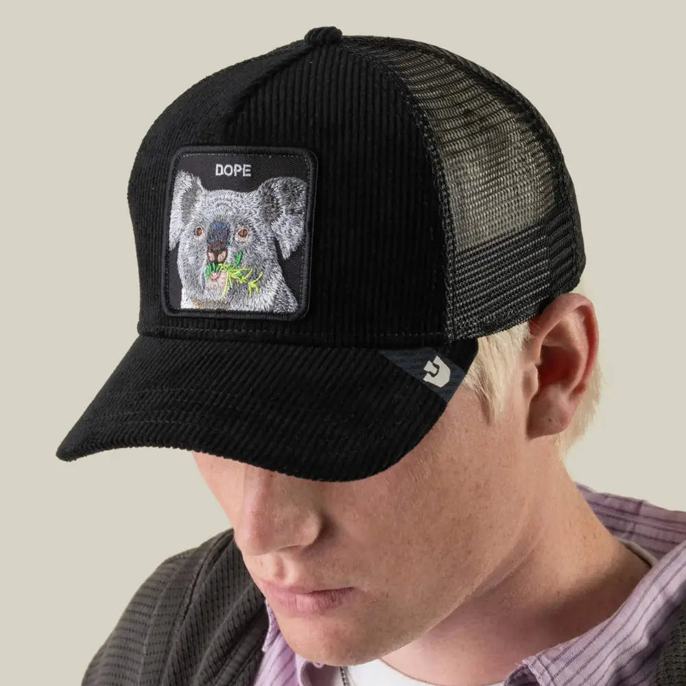 Goorin Bros Corduroy Dope Trucker Cap - Void