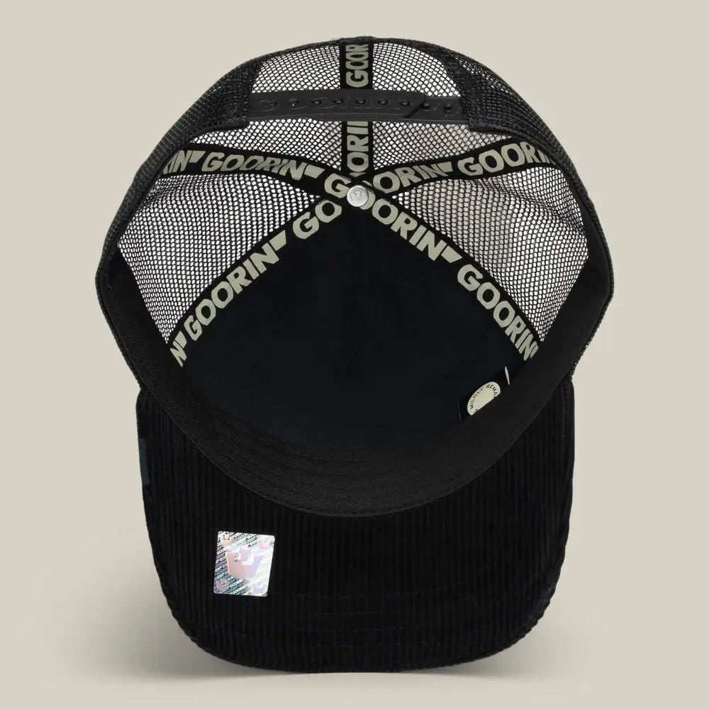 Goorin Bros Corduroy Dope Trucker Cap - Void