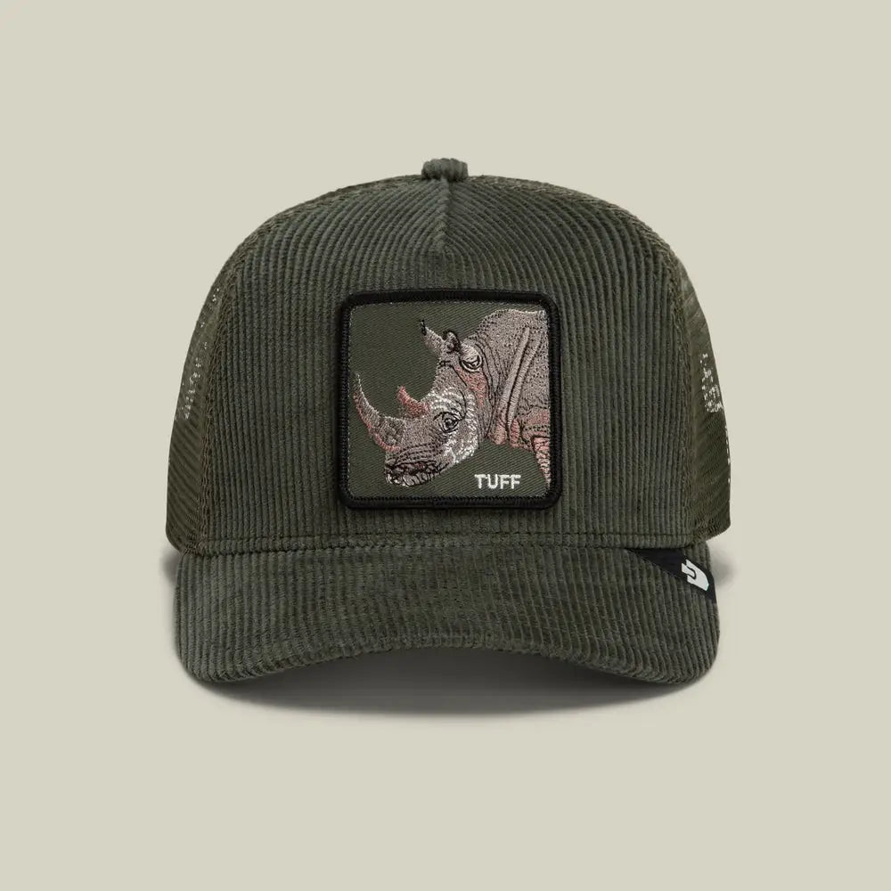 Goorin Bros Corduroy Tuff Trucker Cap - Palm