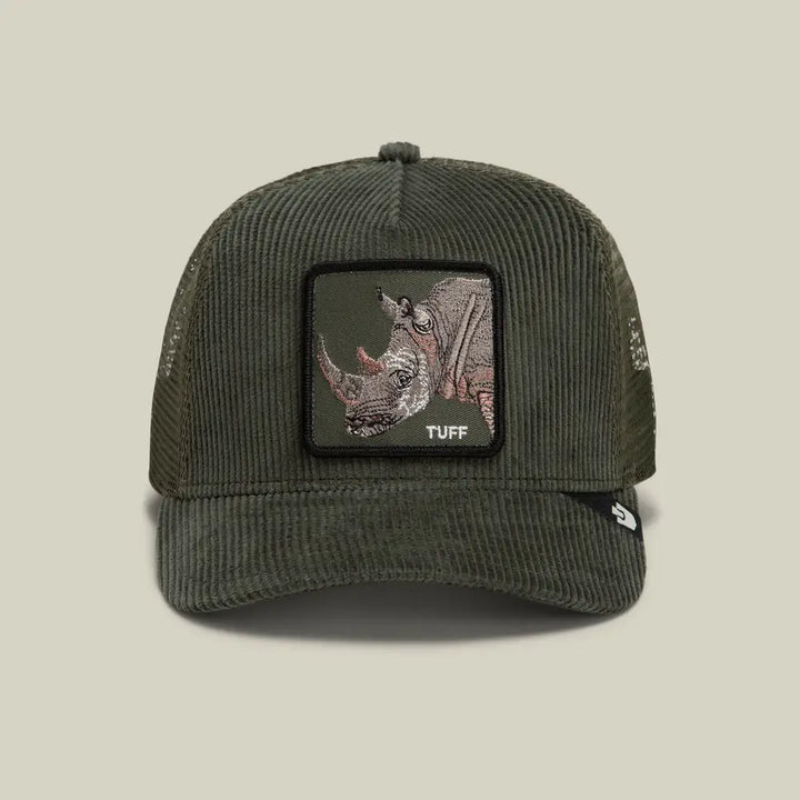 Goorin Bros Corduroy Tuff Trucker Cap - Palm
