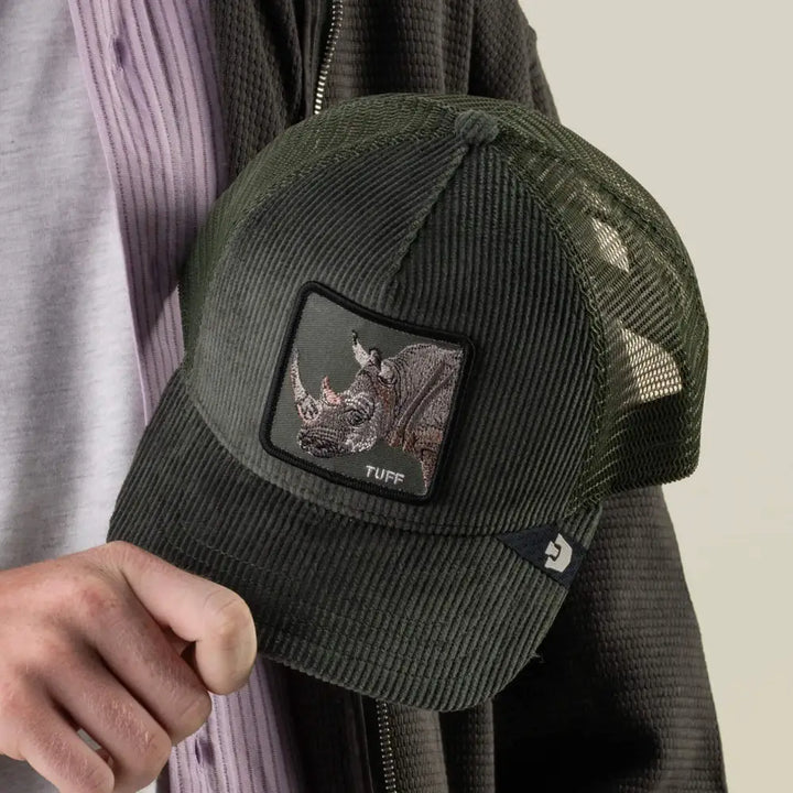 Goorin Bros Corduroy Tuff Trucker Cap - Palm