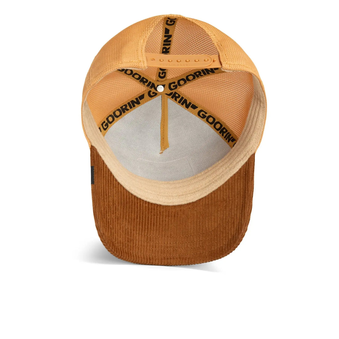 Goorin Bros Dapper Rebel Corduroy Cap - Heat