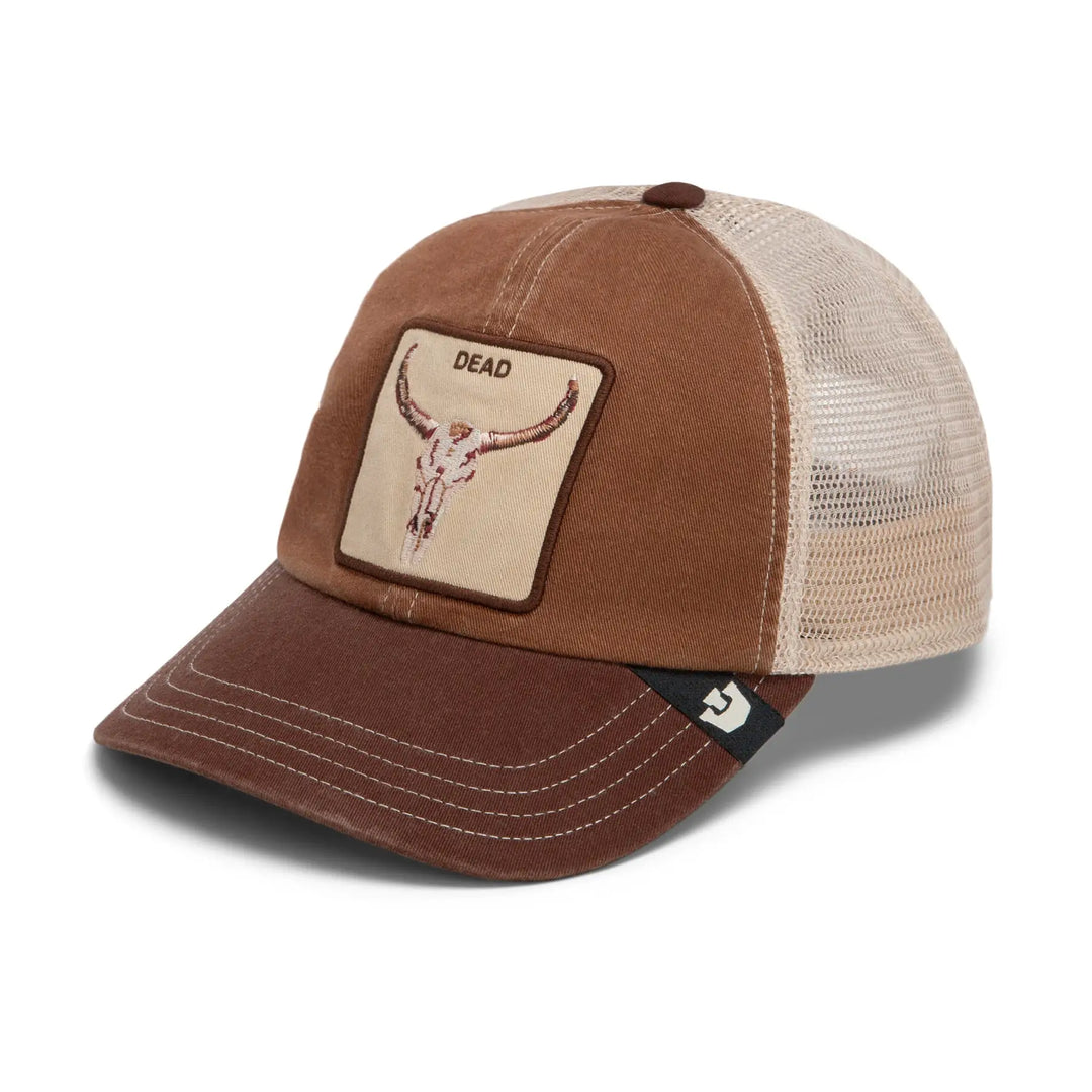 Goorin Bros Dead Skull Papa Trucker Cap - Ground