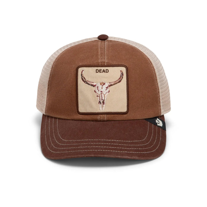 Goorin Bros Dead Skull Papa Trucker Cap - Ground