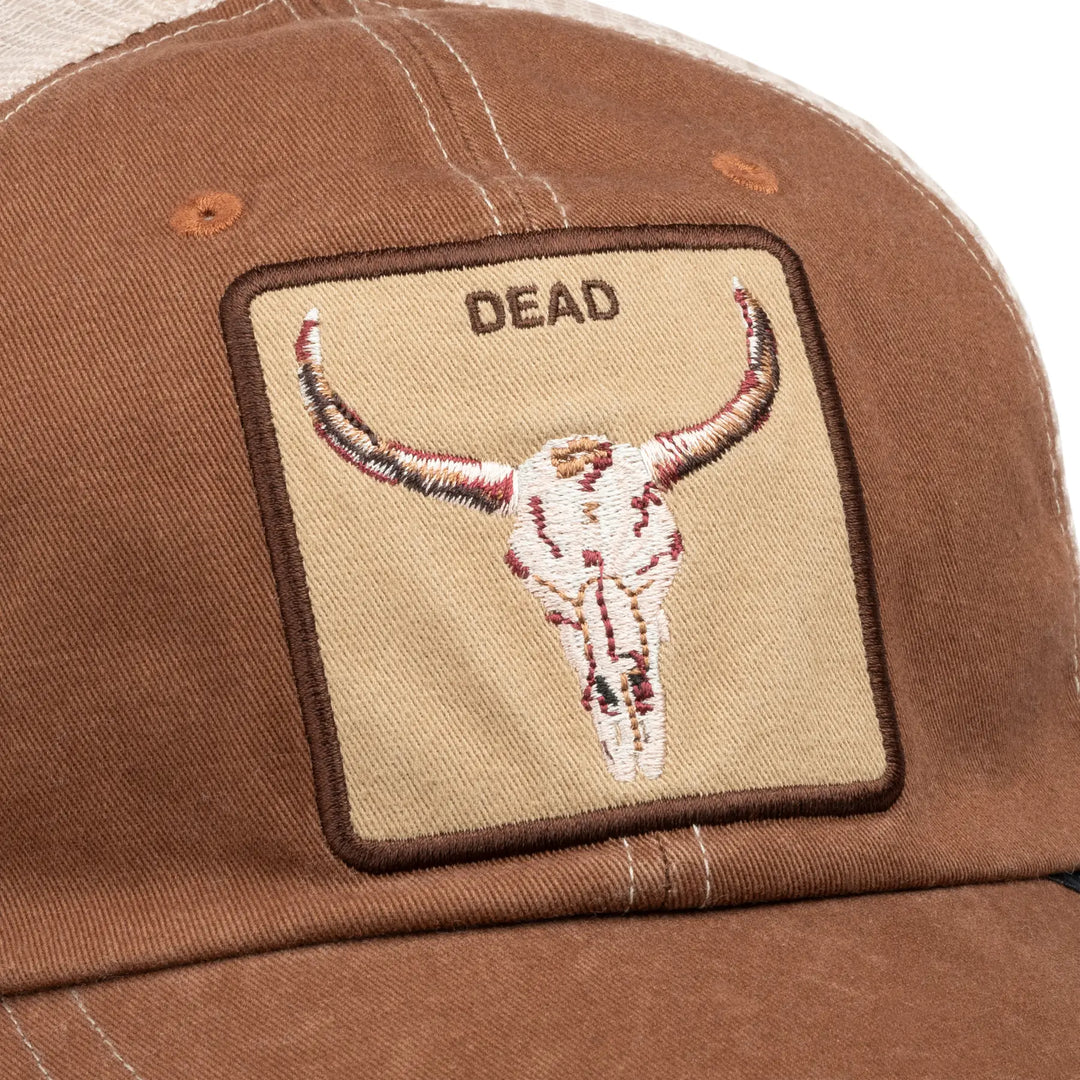 Goorin Bros Dead Skull Papa Trucker Cap - Ground