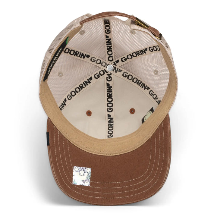 Goorin Bros Dead Skull Papa Trucker Cap - Ground