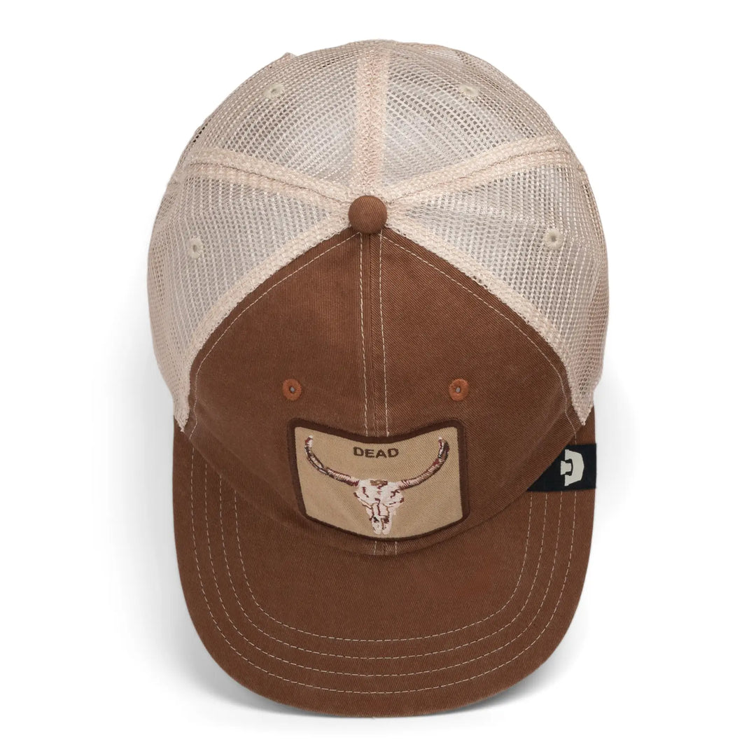 Goorin Bros Dead Skull Papa Trucker Cap - Ground