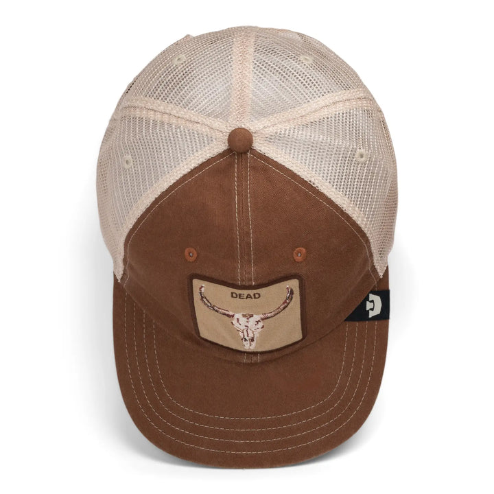 Goorin Bros Dead Skull Papa Trucker Cap - Ground