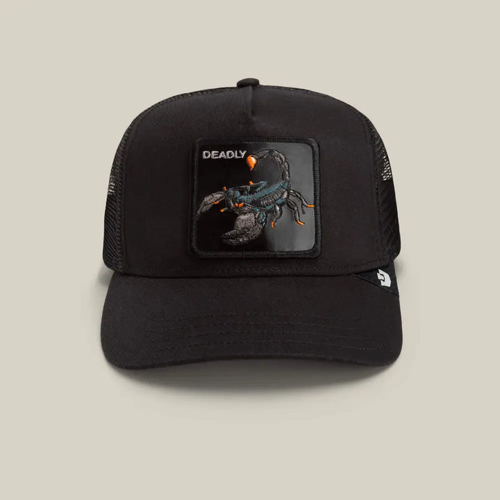 Goorin Bros Deadly Scorpion Tucker Cap - Void