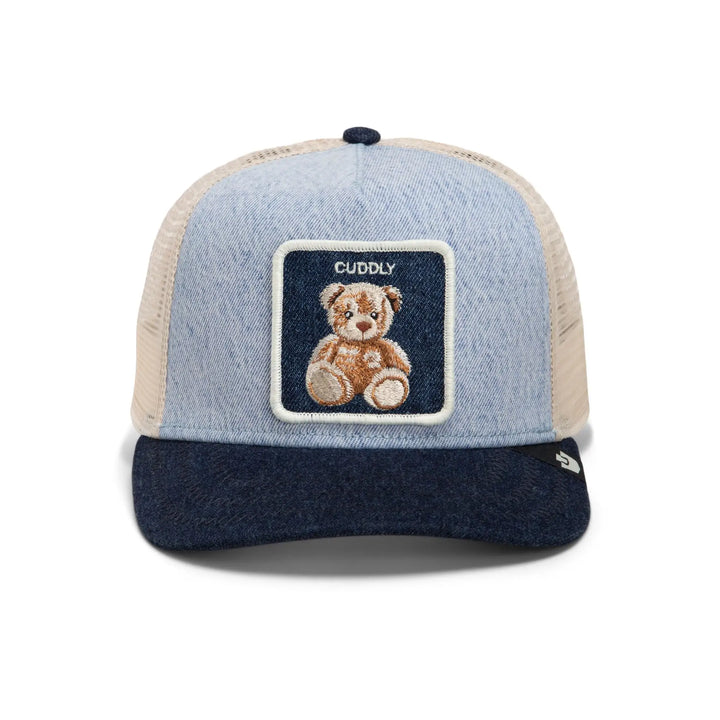 Goorin Bros Denim Cuddly Trucker Cap - Light Denim