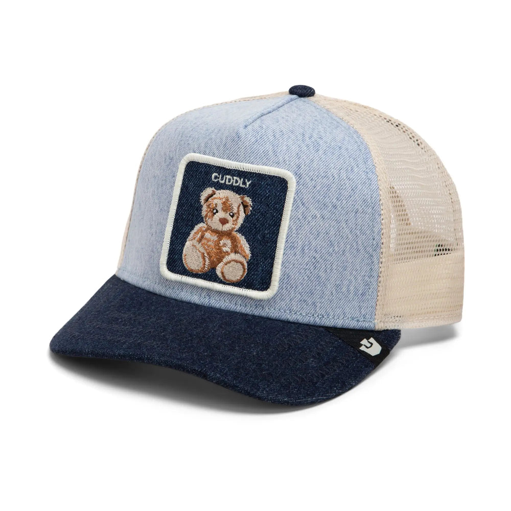 Goorin Bros Denim Cuddly Trucker Cap - Light Denim