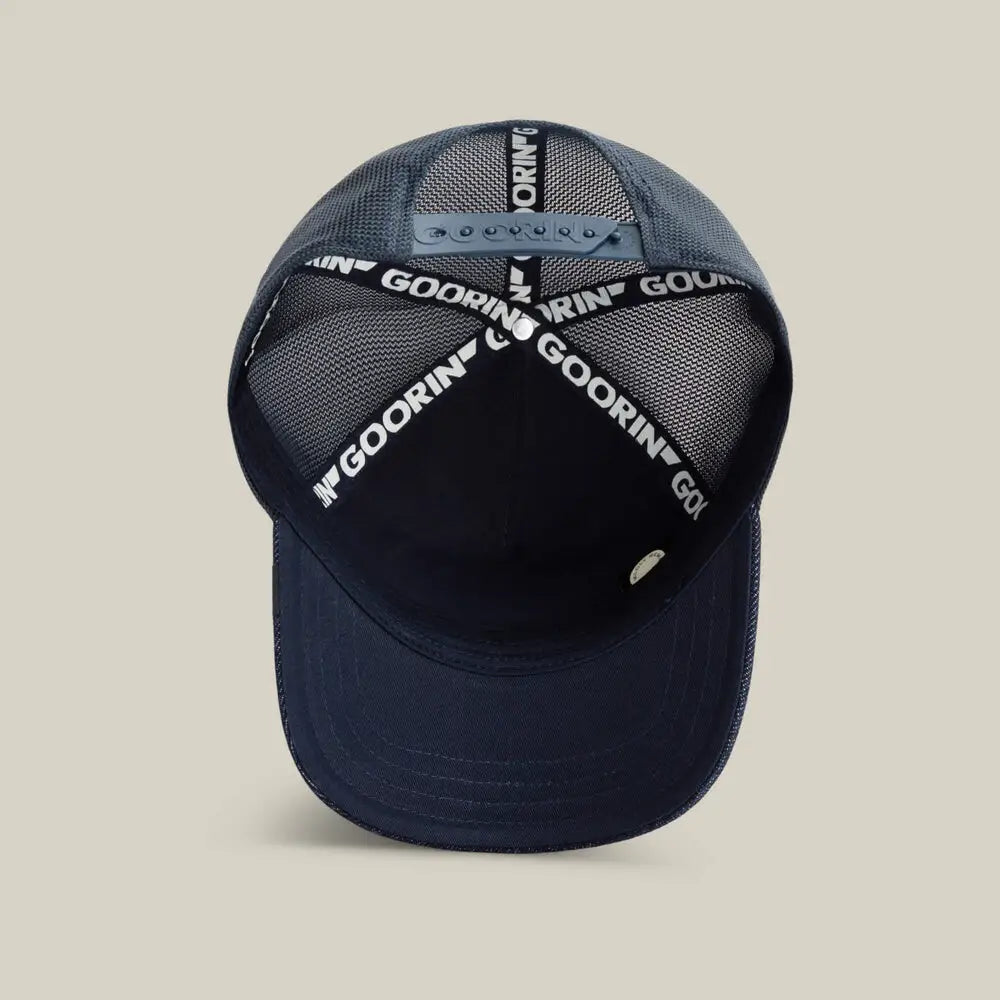 Goorin Bros Denim Dead Cap - Dark Denim
