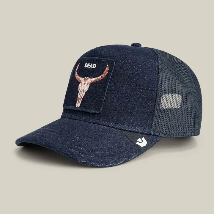 Goorin Bros Denim Dead Cap - Dark Denim