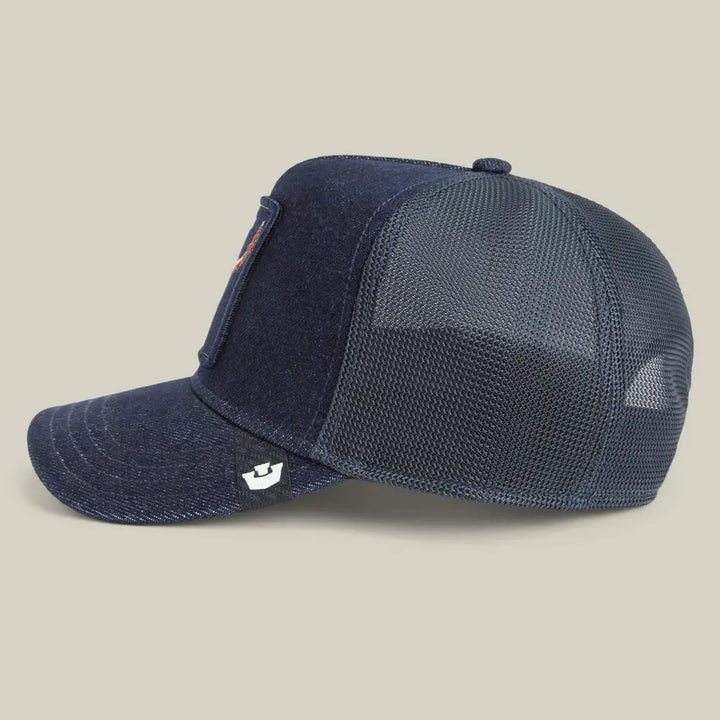 Goorin Bros Denim Dead Cap - Dark Denim