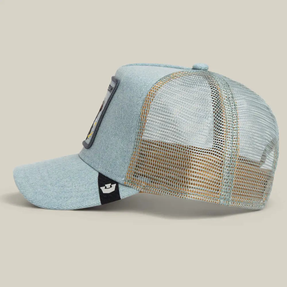 Goorin Bros Denim Eagle Cap - Light Denim