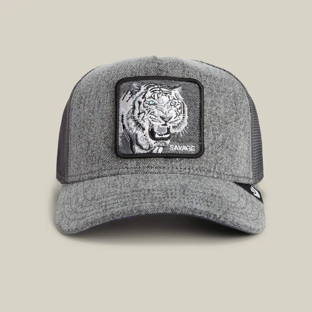 Goorin Bros Denim Savage Cap - Grey Denim