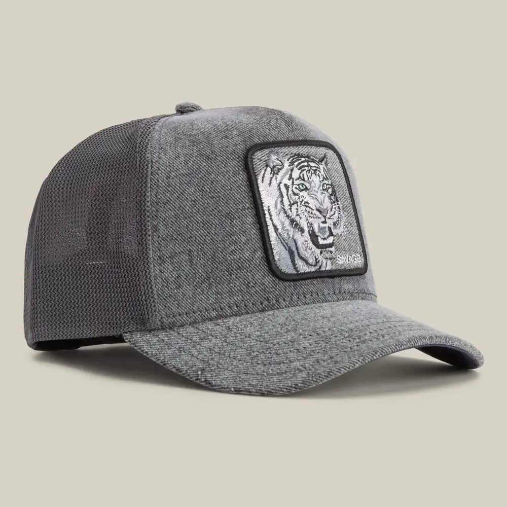 Goorin Bros Denim Savage Cap - Grey Denim