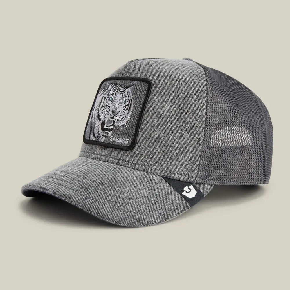 Goorin Bros Denim Savage Cap - Grey Denim