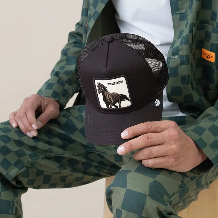 Goorin Bros Freedom Horse Trucker Cap - Void