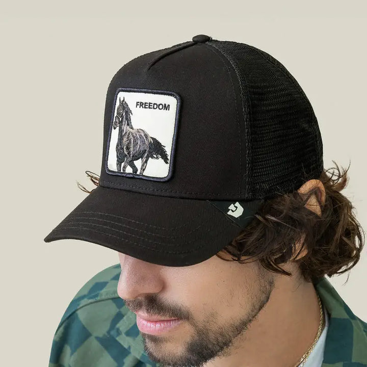 Goorin Bros Freedom Horse Trucker Cap - Void