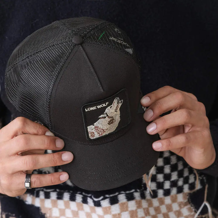 Goorin Bros Lone Wolf Trucker Cap