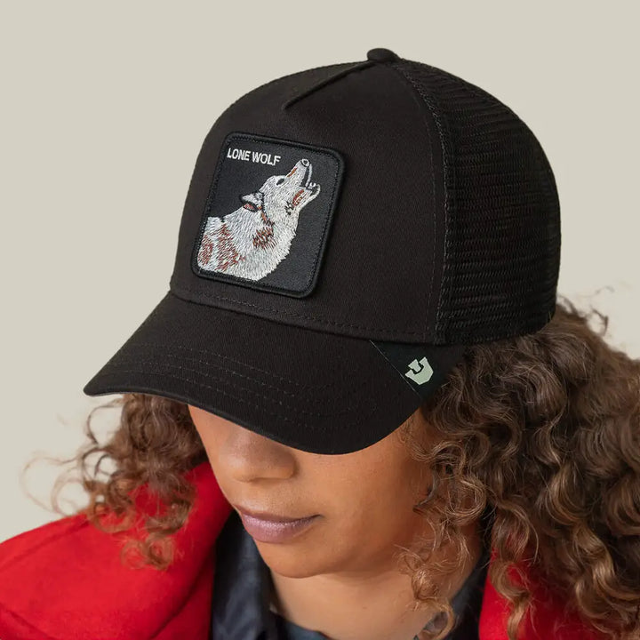 Goorin Bros Lone Wolf Trucker Cap