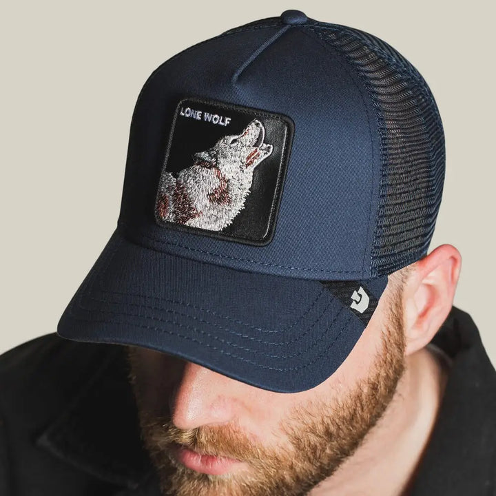 Goorin Bros Lone Wolf Trucker Cap - Edge