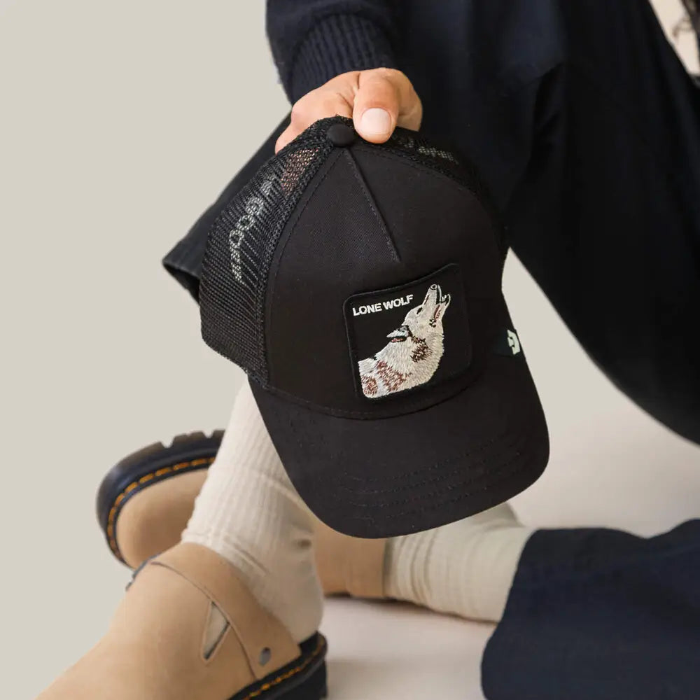 Goorin Bros Lone Wolf Trucker Cap - Void