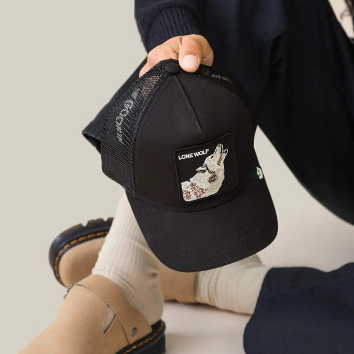 Goorin Bros Lone Wolf Trucker Cap - Void