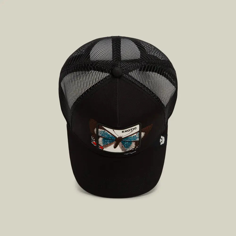 Goorin Bros Over The Line Butterfly Trucker Cap - Void