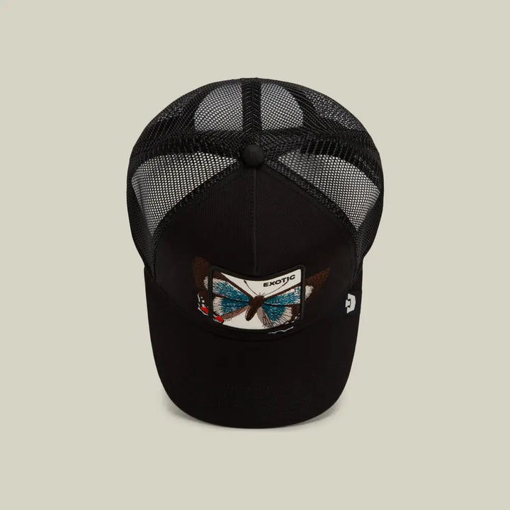Goorin Bros Over The Line Butterfly Trucker Cap - Void
