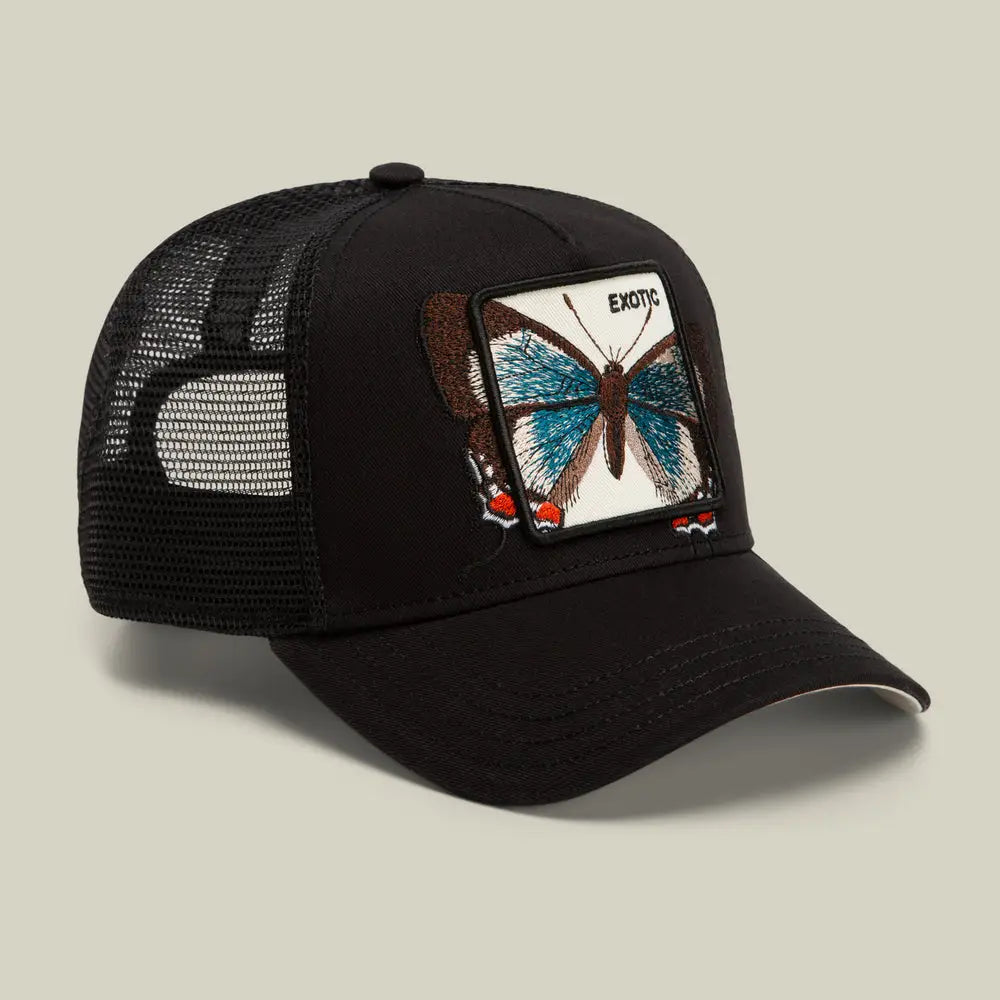 Goorin Bros Over The Line Butterfly Trucker Cap - Void