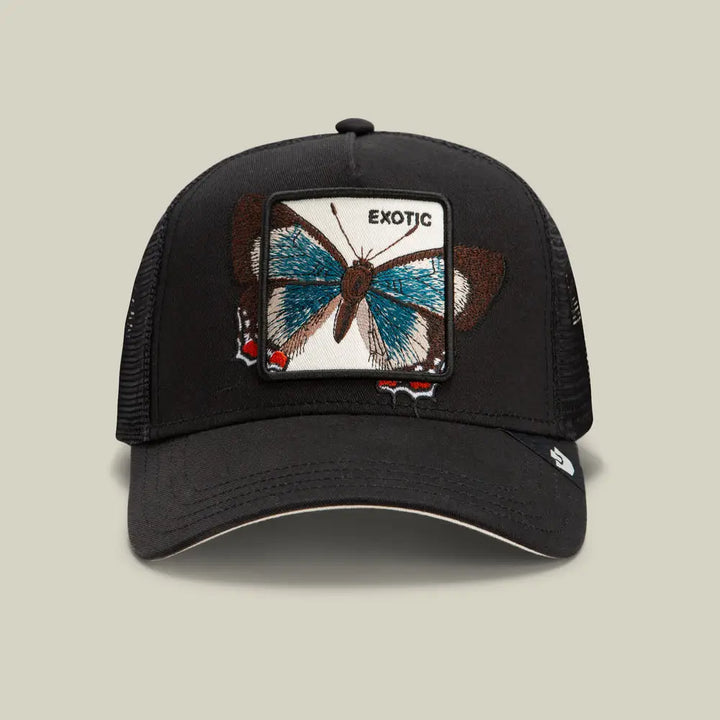 Goorin Bros Over The Line Butterfly Trucker Cap - Void