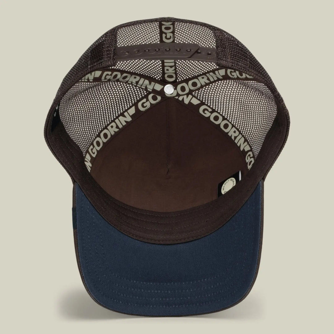 Goorin Bros Over The Line Squirrel Trucker Cap - Ground / Edge