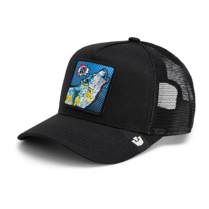 Goorin Bros POPart Lone Wolf Trucker Cap - Void