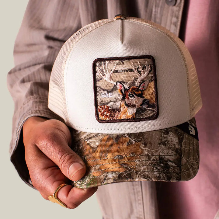 Goorin Bros Realtree Edge Bae Doe Trucker Cap - Camouflage