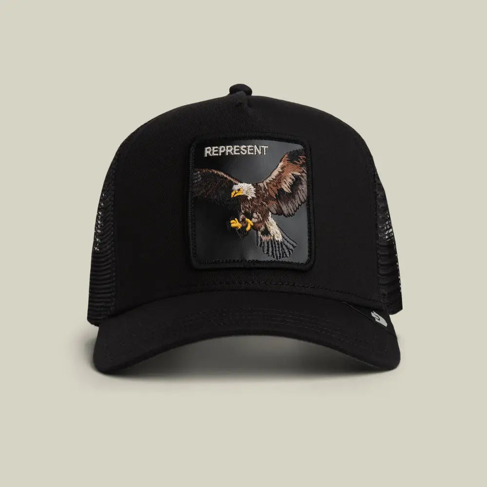 Goorin Bros Represent Eagle Trucker Cap - Void