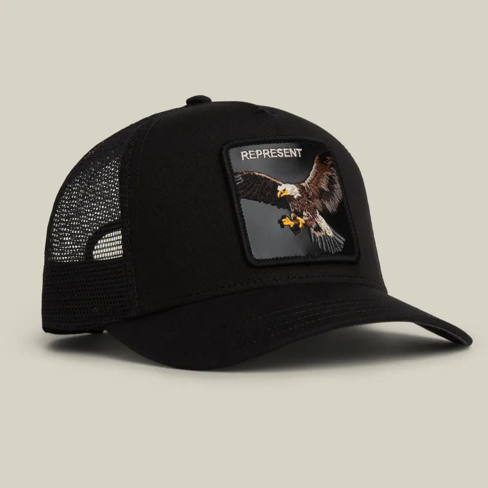 Goorin Bros Represent Eagle Trucker Cap - Void