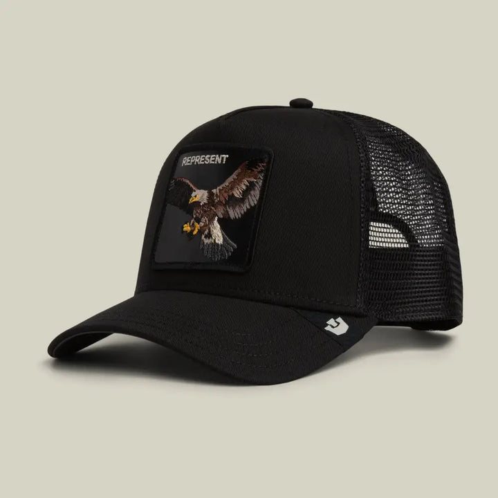 Goorin Bros Represent Eagle Trucker Cap - Void