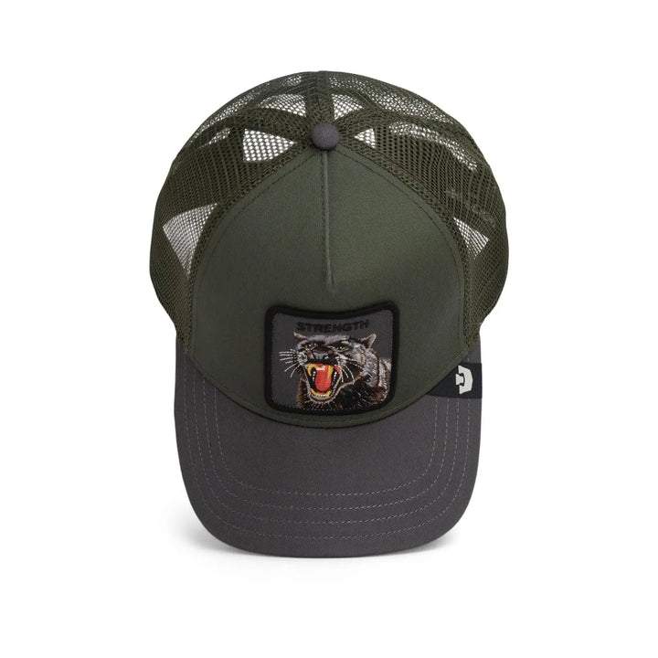 Goorin Bros Strength Panther Trucker Cap - Palm