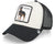 Goorin Bros The Baddest Boy Trucker Cap Black / White 