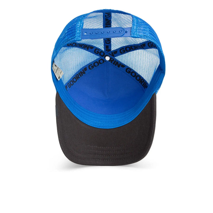 Goorin Bros The Beast Bear Trucker Cap - Royal / Void
