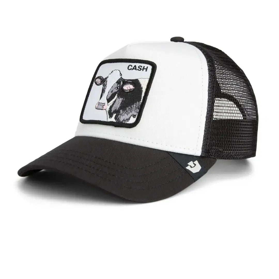 Goorin Bros The Cash Cow Cap Black / White 