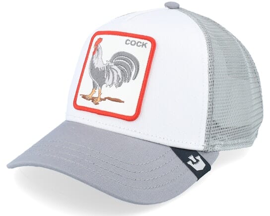 Goorin Bros The Cock Trucker Cap Light Grey 