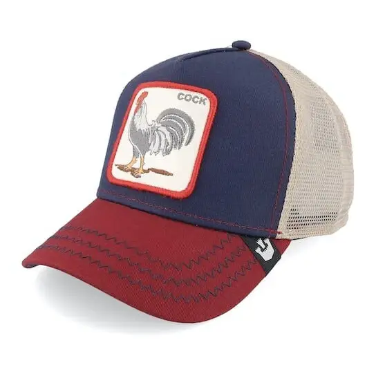 Goorin Bros The Cock Trucker Cap Navy 