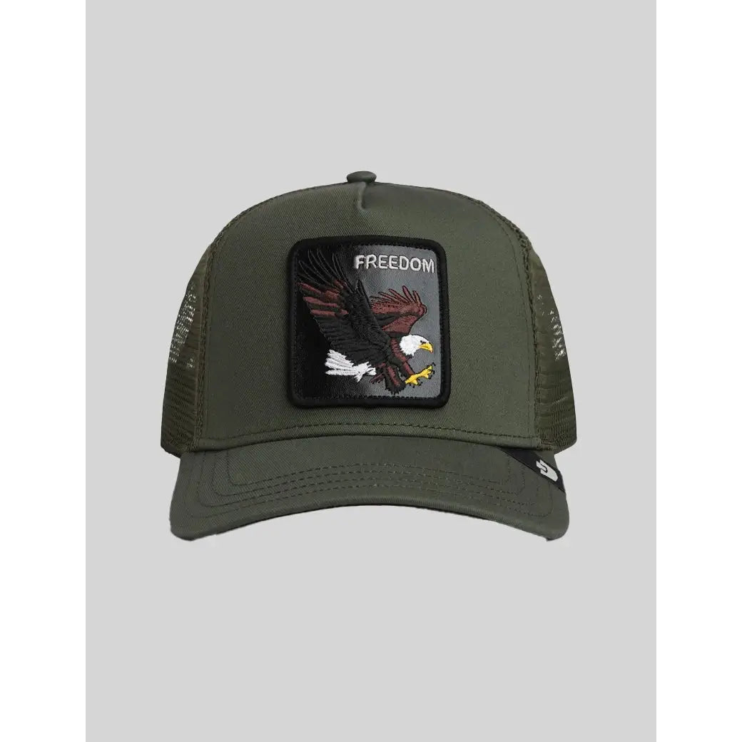 Goorin Bros The Freedom Eagle Trucker Cap - Palm