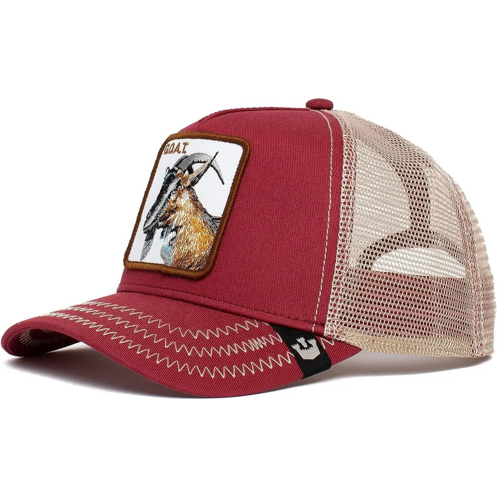 Goorin Bros The GOAT Trucker Cap Red 