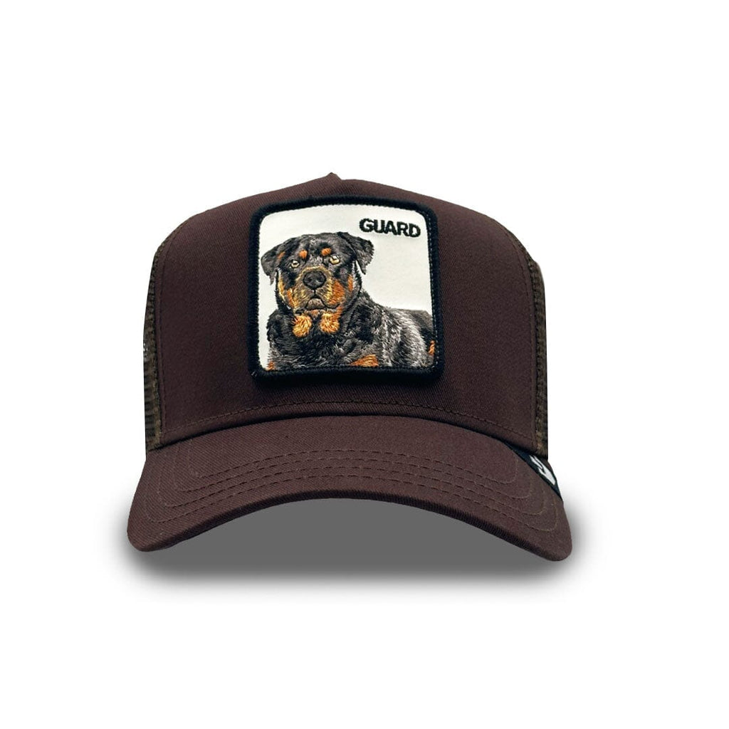 Goorin Bros The Guard Dog Trucker Cap Brown 