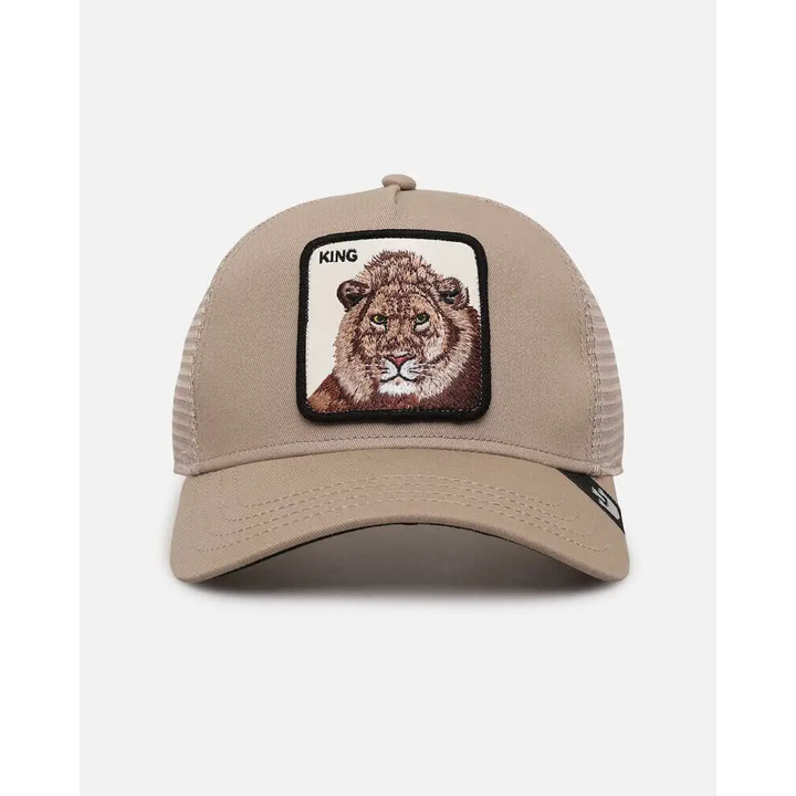 Goorin Bros The King Lion Trucker Cap Khaki 